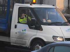 Hard to argue with someone sleeping on the job...(White Van Man / James MacDonald)