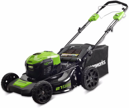Greenworks 21-Inch 40V Self-Propelled Cordless Lawn Mower