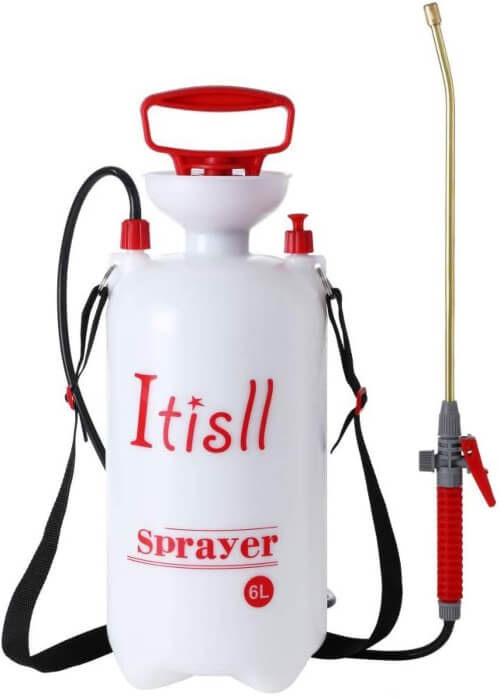 ITISLL Portable Garden Pump Sprayer