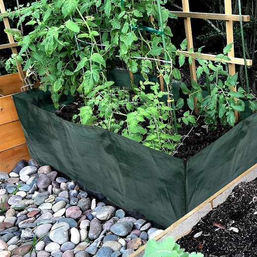 Aulock 28 Gallon Extra-Large Plastic Raised Planting Bed are UV-resistant, rot-resistant, heat-resistant, and don’t leach into the soil, making them food-safe