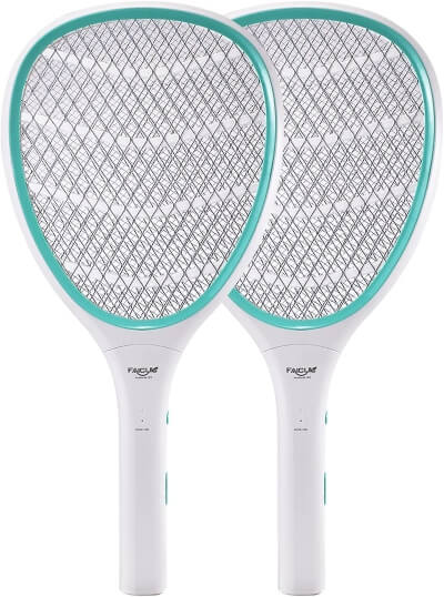 Faicuk 2-Pack Electric Fly Swatter Mosquito Killer