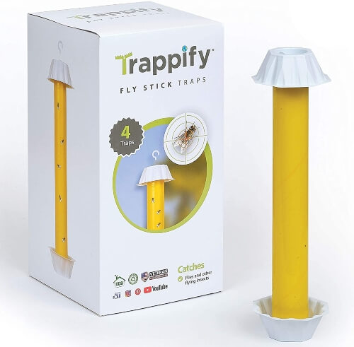 Trappify Hanging Fly & Mosquito Stick Traps