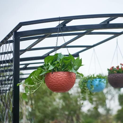 Foraineam 10.2 Inch Hanging Balcony Planters 2