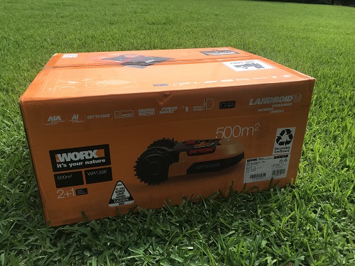 Worx Landroid robot lawnmower delivery