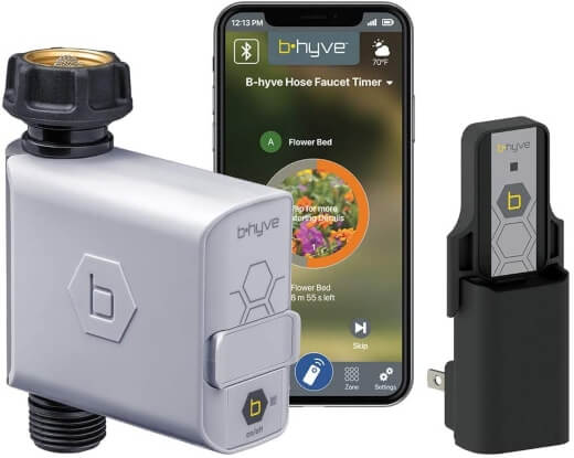 Orbit In-Ground Sprinkler Irrigation System with B-hyve Wi-Fi Watering Timer and Hub