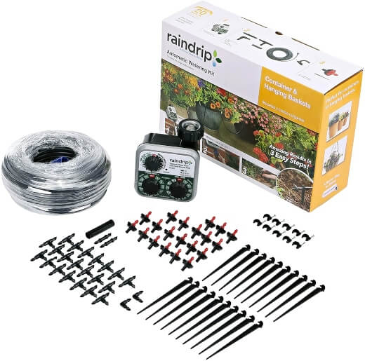 Raindrip Automatic Irrigation Kit for Containers and Hanging Baskets