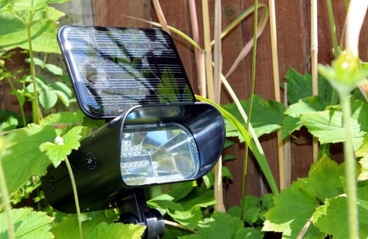Solar security lights provide a much brighter light, as they don’t need to reserve their charge for hours or use