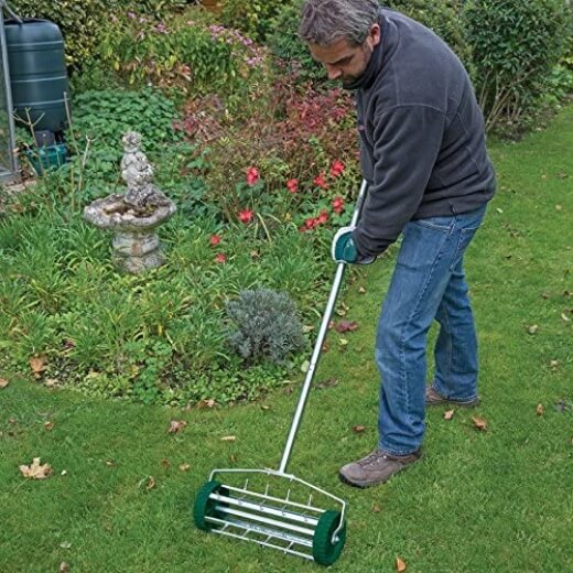 While a manual spike lawn aerator needs to be pushed in by foot on every insertion, the rolling lawn aerators just need pushing