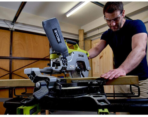 Mitre saws are designed to cut perfect angles, either over or under 90 degrees from the length of a piece of timber