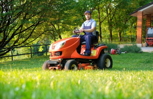 Riding lawn mowers or Ride on mowers are, as the name suggests, lawnmowers that you sit on and drive