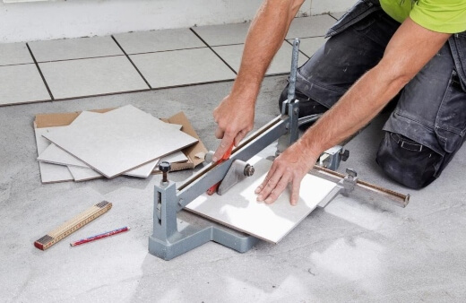 Ceramic tile saws are the only option when you have intricate tile cutting to do