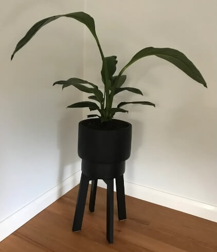 Indoor Plant Stand with Angled Legs