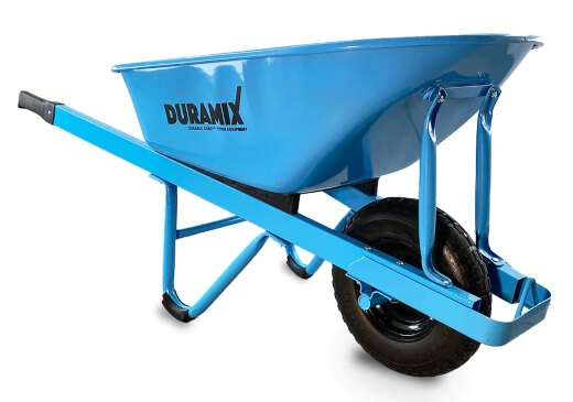 Duramix Heavy Duty Steel Contractors Wheelbarrow