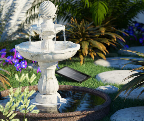 Gardeon Solar Fountain Water Features Pump Kit Indoor Garden Outdoor Bird Bath