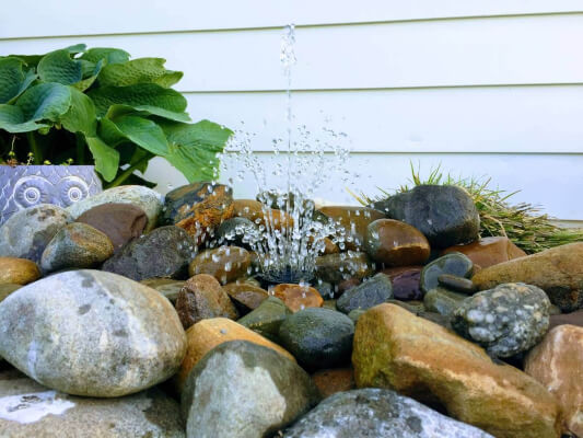 Pondless Water Feature by Pretty Purple Door
