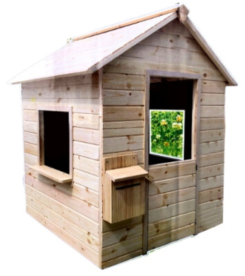 Solid Timber Classic Kids Cubby House