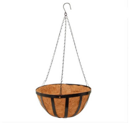 Metal Hanging Basket with Insert from PassItForwardGifts
