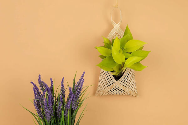 Powerlap Woven Hanging Basket for Plant Pot Cover and Storage from PowerField