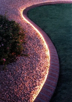 Add Lights to Your Garden Edge