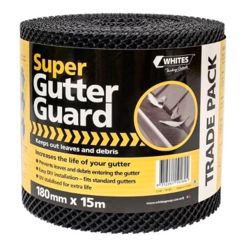 Whites Plastic Super Trade Pack Gutter Guard