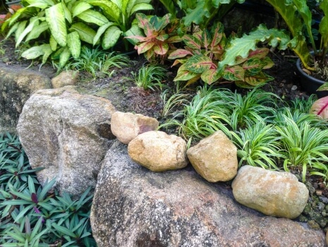 Rocks and Boulders Lawn Edging are a great way to add organic elements to your garden