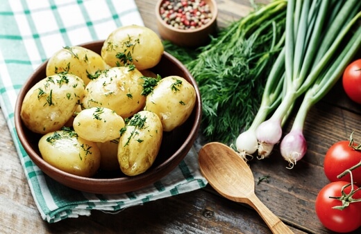 Potatoes have some nutritional benefits and are certainly better for you than other carb-heavy foods