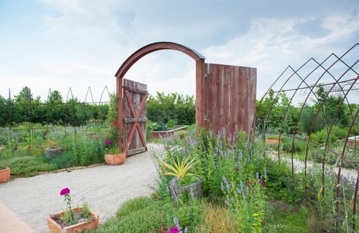 Build a Rustic Garden Archway