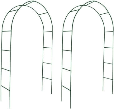 vidaXL 2x Garden Archway for Climbing Plants