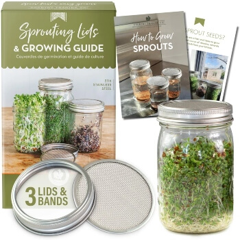 Country Trading Co. Sprouting Lids Kit