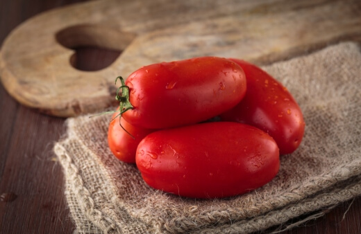 San Marzano Heirloom Tomato are perfect for canning and preserving