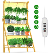 3-Tier Hanging Plant Grow Light Shelf