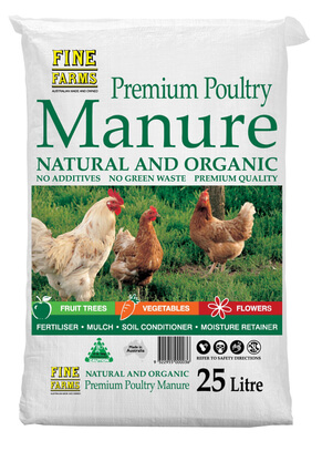 Fine Farms Premium Poultry Manure Slow Release Fertiliser