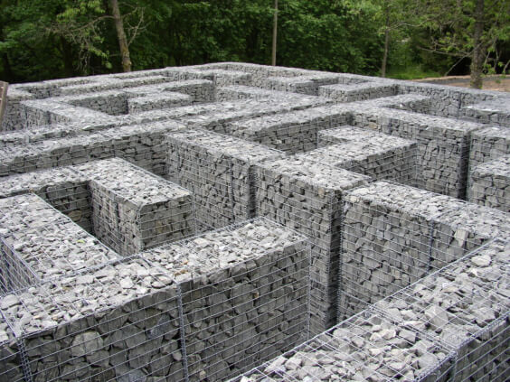 Gabion Maze