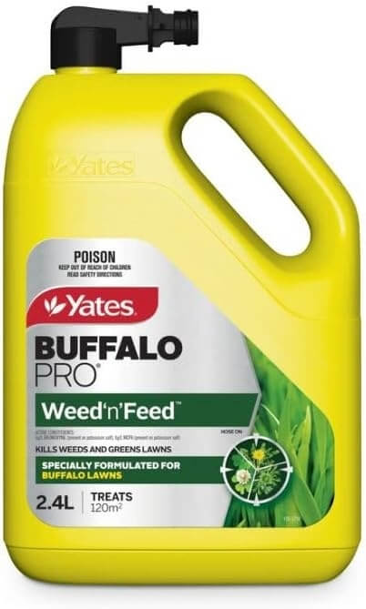 Yates Weed N Feed Hose on Buffalo Weed Killer
