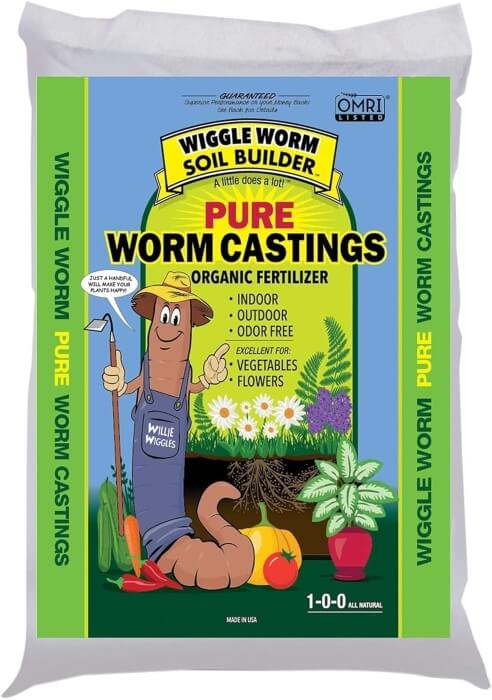 Wiggle Worm 15 lb Worm Castings