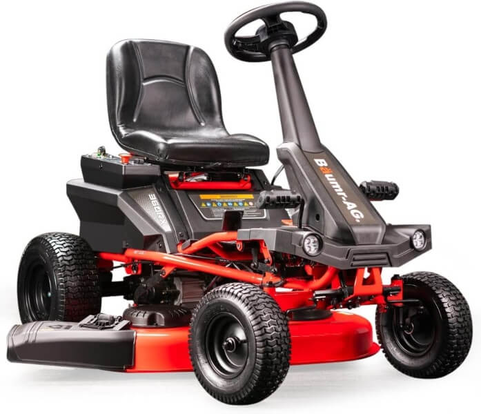 Baumr-AG 360RX Brushless Electric Ride On Lawn Mower