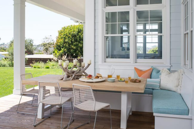 Costal Inspired Dining Nook