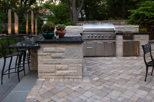 Outdoor Kitchen Area