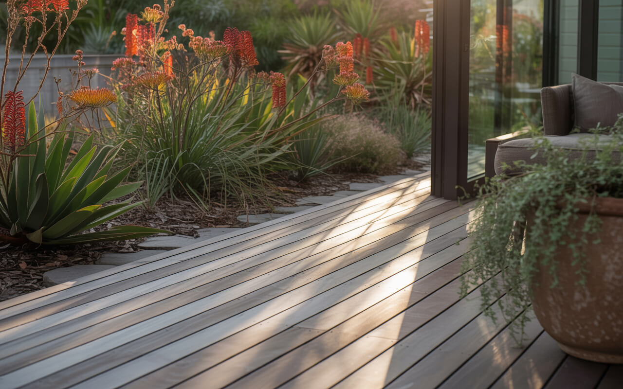 The right timber choice adds character to your deck and blends seamlessly with the garden.